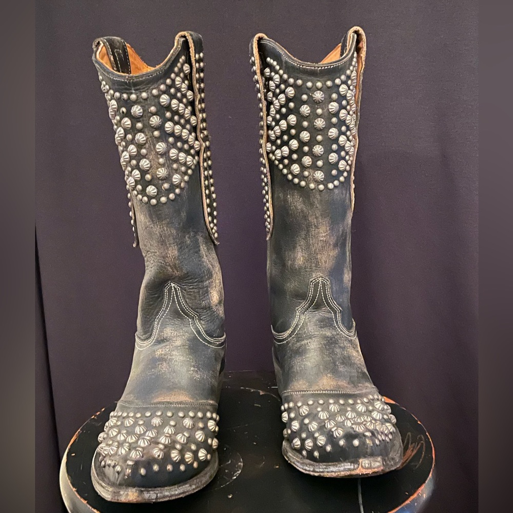 Old gringo studded boots